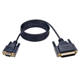 TRIPP LITE BY EATON CABLE SERIAL DB9 HEMBRA - DB25 MACHO 1.83 METROS NEGRO