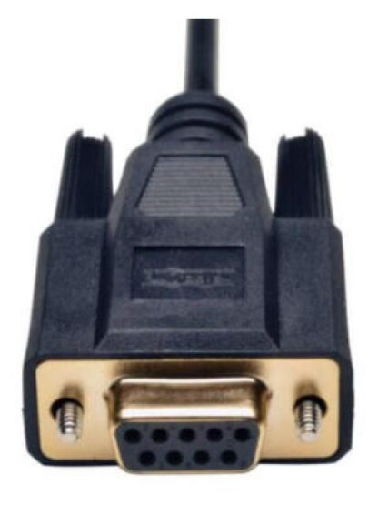 TRIPP LITE BY EATON CABLE SERIAL DB9 HEMBRA - DB25 MACHO 1.83 METROS NEGRO - Image 3
