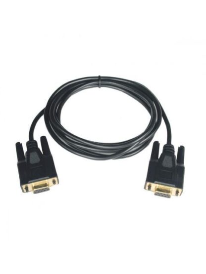 TRIPP LITE BY EATON CABLE SERIAL DE MODEM NULO PUERTO SERIAL DB9 HEMBRA - DB9 HEMBRA 1.83 METROS