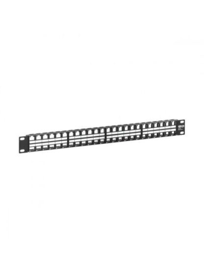 TRIPP LITE BY EATON PANEL DE PARCHEO CAT5E-CAT6-CAT6A 48 PUERTOS RJ-45 1U NEGRO