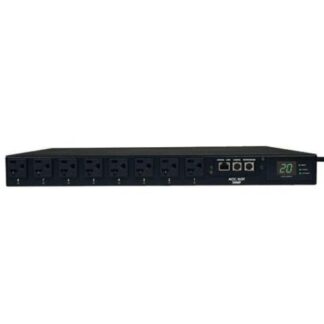 TRIPP LITE BY EATON PDU MONOFASICO CONTROLABLE - SWITCH DE TRANSFERENCIA AUTOMATICA 1.9KW 20A 120V INSTALACION HORIZONTAL 1U EN RACK