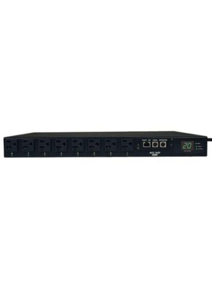 TRIPP LITE BY EATON PDU MONOFASICO CONTROLABLE - SWITCH DE TRANSFERENCIA AUTOMATICA 1.9KW 20A 120V INSTALACION HORIZONTAL 1U EN RACK