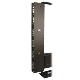 TRIPP LITE BY EATON SUJETADOR DE CABLE VERTICAL DE ALTA CAPACIDAD 30.48CM NEGRO