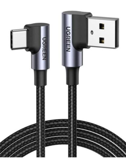 UGREEN CABLE USB A TIPO C 90° 50CM CARGA RAPIDA CELULAR