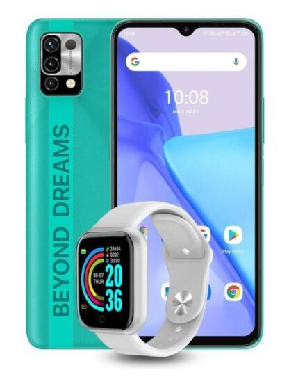 UMIDIGI POWER 5 64GB DUAL SIM 3GB RAM 16MPX JADE GREEN NUEVO + SMARTWATCH DE REGALO