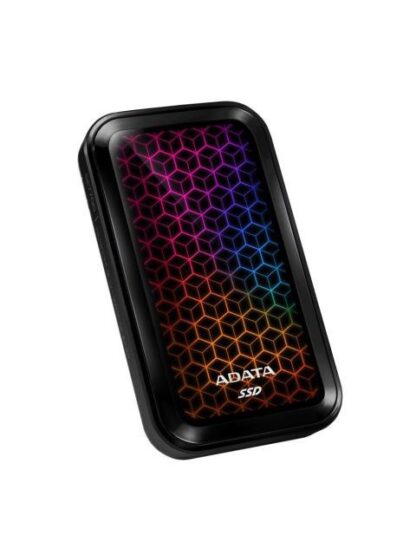 UNIDAD DE ESTADO SOLIDO EXTERNO ADATA 512GB USBC (USB 3.2 GEN 2). CON VELOCIDADES DE LECTURA-ESCRITURA DE 1000-800 MB-S. ASE770G512GU32G2CBK - Image 2