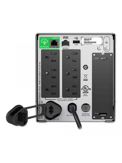 NO BREAK APC SMT750C LINEA INTERACTIVA 500W 750VA ENTRADA 82V - 144V SALIDA 110V - 127V 6 CONTACTOS - Image 3