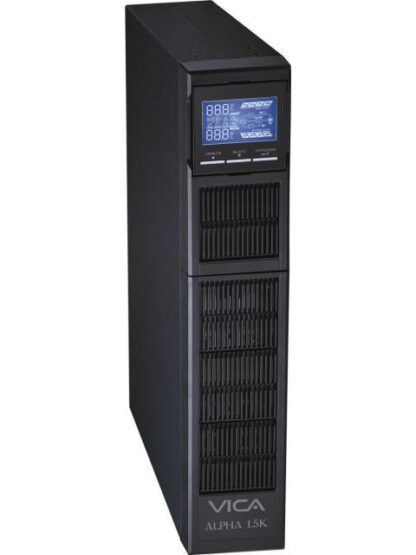 UPS ONLINE CON DOBLE CONVERSION TORRE-RACK VICA ALPHA 1.5K 1500 VA 1500W NEGRO - Image 2