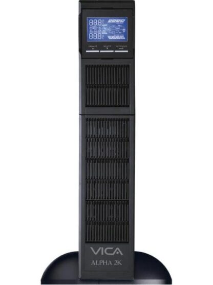 UPS ONLINE CON DOBLE CONVERSION TORRE-RACK VICA ALPHA 2K 2000 VA 2000 W NEGRO
