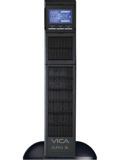 UPS ONLINE CON DOBLE CONVERSION TORRE-RACK VICA ALPHA 3K 3000 VA 3000W NEGRO