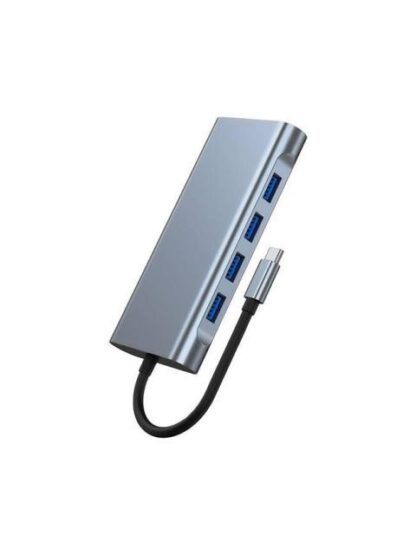 URBAN BALANCE DOCKING STATION UBSC11 4X USB 3.0 2X USB-C 1X HDMI 1X RJ-45 1X SD 1X MICROSD GRIS