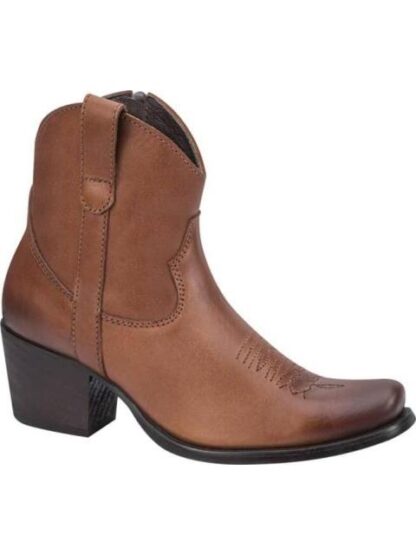 BOTA VAQUERA PIEL VACUNO COGNAC TIERRA BENDITA - Image 2