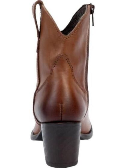 BOTA VAQUERA PIEL VACUNO COGNAC TIERRA BENDITA - Image 3