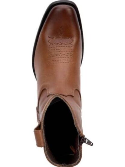 BOTA VAQUERA PIEL VACUNO COGNAC TIERRA BENDITA - Image 5