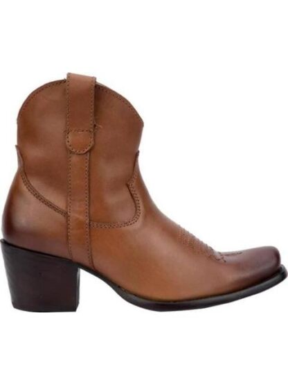 BOTA VAQUERA PIEL VACUNO COGNAC TIERRA BENDITA - Image 7