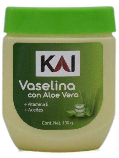 VASELINA CON ALOE VERA 100 G KAI