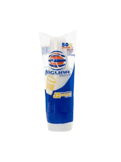 VASO #12 IRROMPIBLE JAGUAR 50 PZ