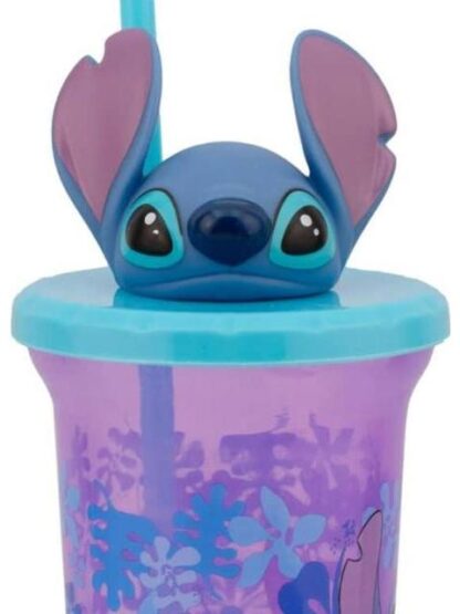 VASO CON POPOTE STITCH MULTICOLOR DISNEY - Image 5