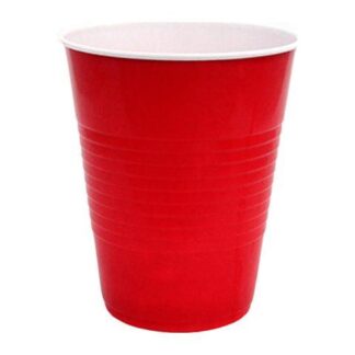 VASO PLASTICO JAGUAR BICOLOR 16 ONZAS BOLSA CON 20 PIEZAS
