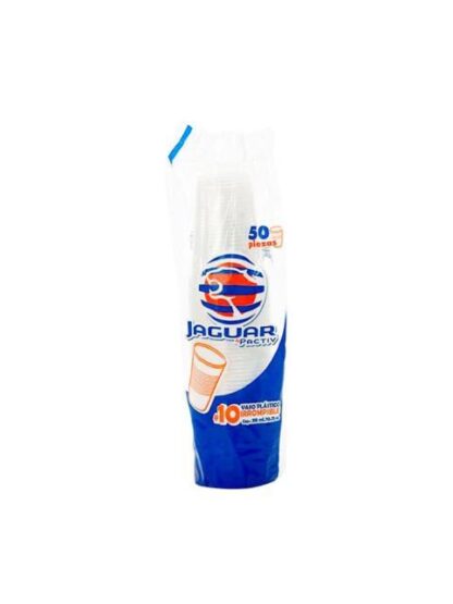 VASO PLASTICO NO.10 IRROMPIBLE 50 PZ