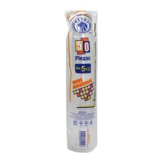 VASO PLASTICO REYMA 5.5 BOLSA CON 50 PIEZAS