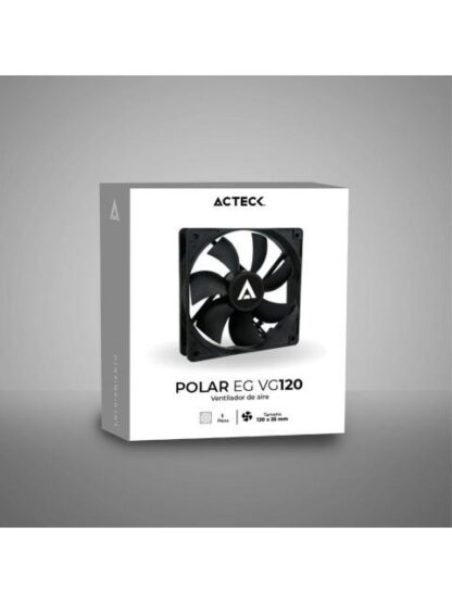 VENTILADOR ACTECK POLAR EG VG120 120MM 1200RPM NEGRO - Image 8