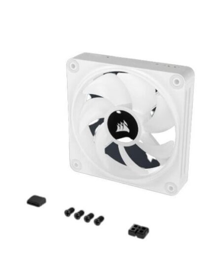 VENTILADOR CORSAIR ICUE LINK QX120 RGB 120MM 480 - 2400RPM BLANCO - 3 PIEZAS - Image 6
