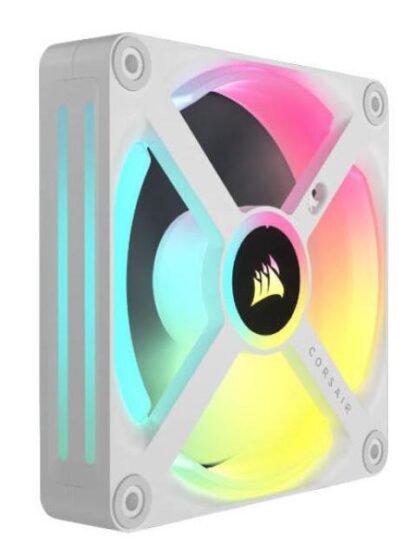 VENTILADOR CORSAIR ICUE LINK QX120 RGB 120MM 480 - 2400RPM BLANCO - 3 PIEZAS - Image 9