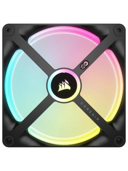VENTILADOR CORSAIR ICUE LINK QX140 RGB 140MM 400 - 2000RPM NEGRO - 2 PIEZAS - Image 3