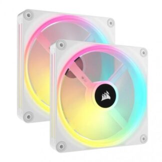 VENTILADOR CORSAIR ICUE LINK QX140 RGB 2X 140MM 2000RPM RGB BLANCO