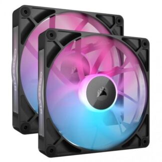 VENTILADOR CORSAIR ICUE LINK RX140 RGB 140MM 300 - 1700RPM NEGRO - 2 PIEZAS