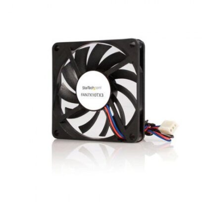 VENTILADOR STARTECH  CON RODAMIENTO DE BOLAS DOBLE TX3 70MM 3500RPM NEGRO - Image 2