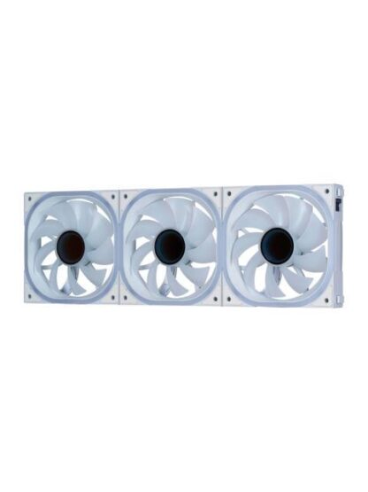 VENTILADOR GAME FACTOR FKG500-BK RGB 120MM 1900RPM BLANCO - 3 PIEZAS - Image 3
