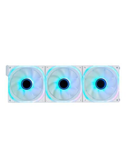 VENTILADOR GAME FACTOR FKG500-BK RGB 120MM 1900RPM BLANCO - 3 PIEZAS - Image 4