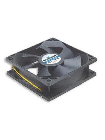 VENTILADOR MANHATTAN 4 PINES MOLEX PARA PC 80MM 2500RPM NEGRO