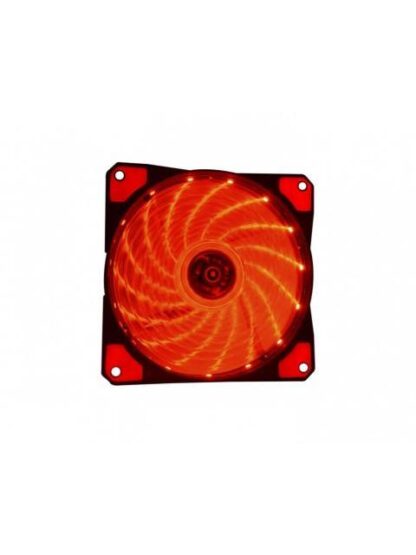 VENTILADOR NACEB NA-0920 LED ROJO 120MM 1200RPM NEGRO