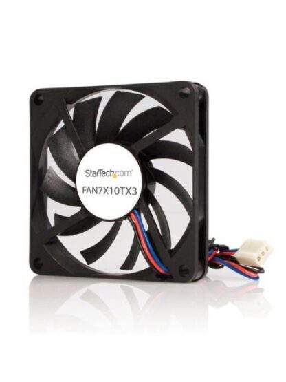 VENTILADOR STARTECH  CON RODAMIENTO DE BOLAS DOBLE TX3 70MM 3500RPM NEGRO