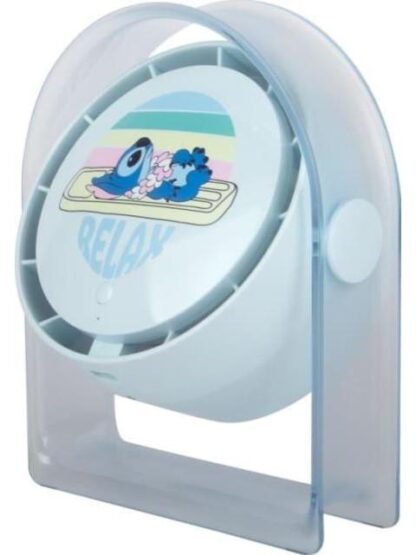 VENTILADOR STITCH AZUL STITCH