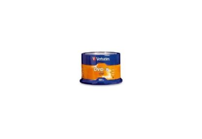 DVD-R VERBATIM - 4.7GB - 16X - 50 PIEZAS