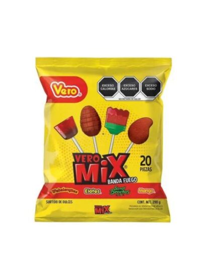 VERO PALETA CLUB MIX FUEGO 20 290 GR