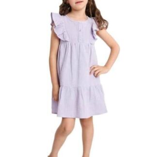 VESTIDO ALGODON LILA HOLLY LAND KIDS
