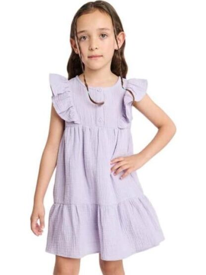 VESTIDO ALGODON LILA HOLLY LAND KIDS - Image 5