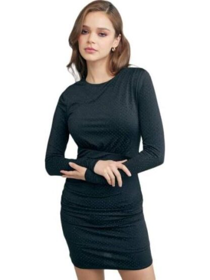 VESTIDO BRILLOS NEGRO HOLLY LAND PREMIUM - Image 4