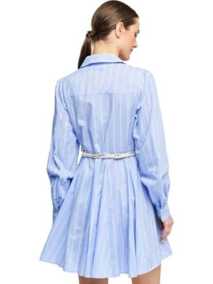 VESTIDO CAMISERO AZUL HOLLY LAND - Image 4