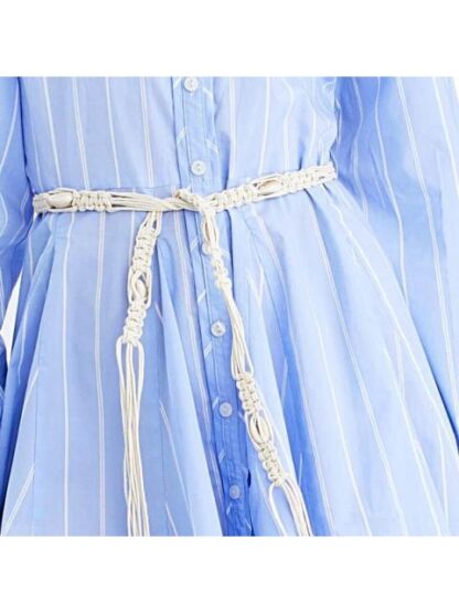VESTIDO CAMISERO AZUL HOLLY LAND - Image 5