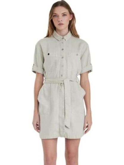 VESTIDO CAMISERO BEIGE HOLLY LAND - Image 2