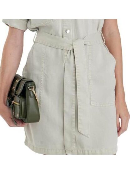 VESTIDO CAMISERO BEIGE HOLLY LAND - Image 4