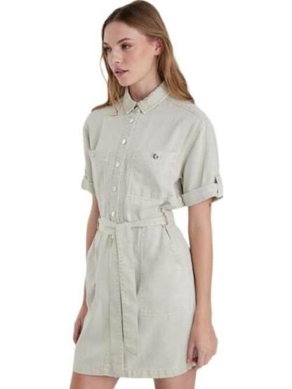VESTIDO CAMISERO BEIGE HOLLY LAND - Image 5