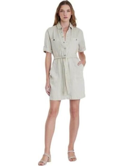 VESTIDO CAMISERO BEIGE HOLLY LAND - Image 6