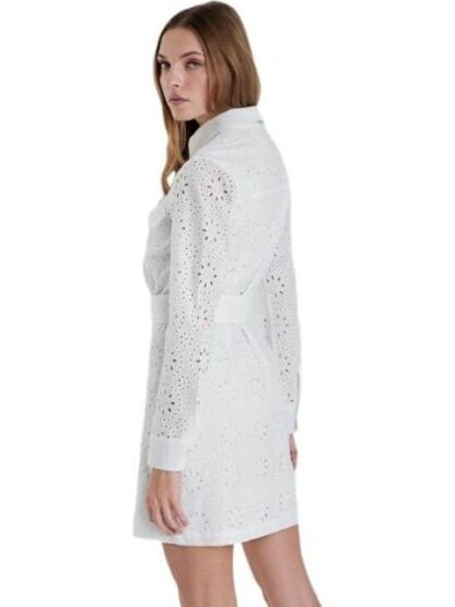 VESTIDO CAMISERO BLANCO HOLLY LAND - Image 4